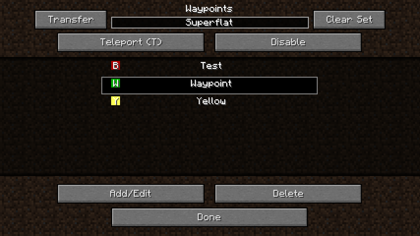 JayList's HUDs (waypoints, multiplayer-compatible, no /op required, 1.14+)  (now working in 1.16+!) Minecraft